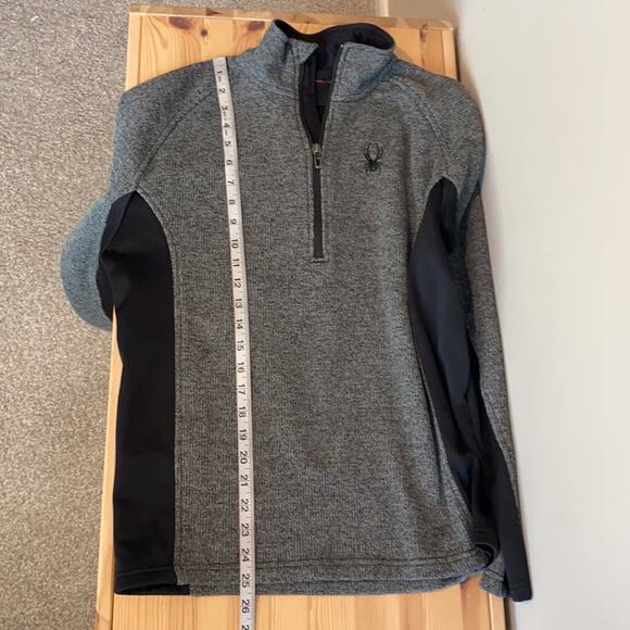 Spyder Men's Outbound Fleece-Jacket M Grey/black - Picture 13 of 13